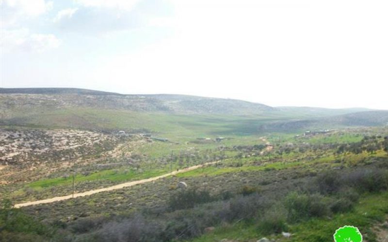 منع شق طريق زراعية تربط خربة ابزيق بقرية رابا