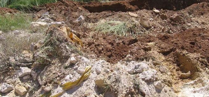 Demolishing a Cistern in Qizon – Hebron
