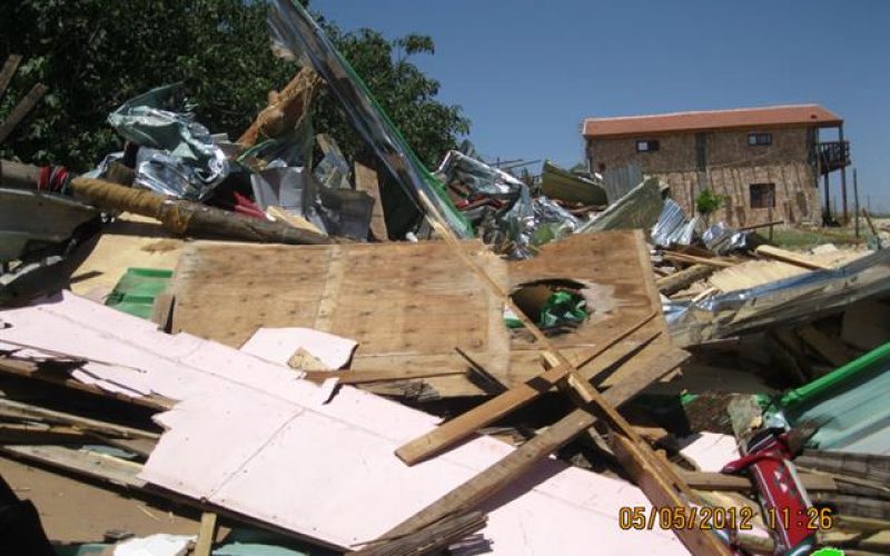 Demolishing a restaurant in al Makhrour – Beit Jala city