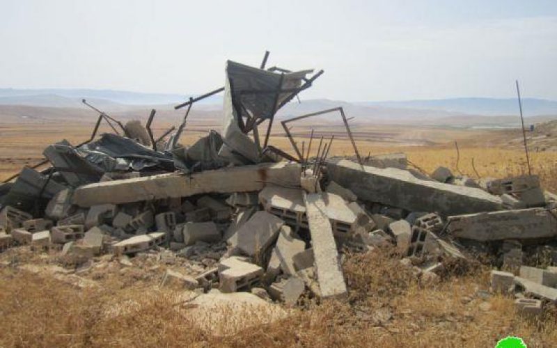 Demolishing a Barn in Atouf