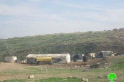 الاحتلال الإسرائيلي يخطر عدد من العائلات بالرحيل القسري في منطقة واد المالح