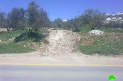 Shutting off agricultural roads and destroying water pipes in Imreiha