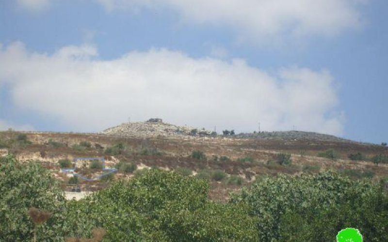 الاعتداء على المزارعين الفلسطينيين وسرقة عِددهم الزراعية في قرية بورين