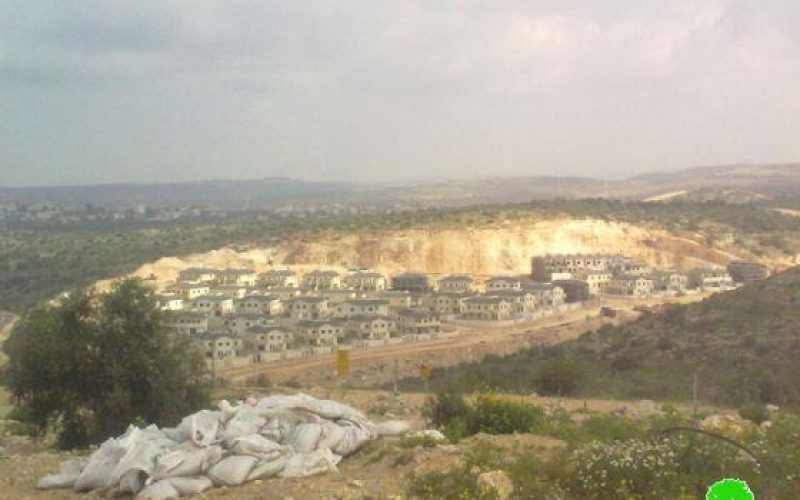 An Israeli company claims its ownership of over five thousand dunums in Salfit