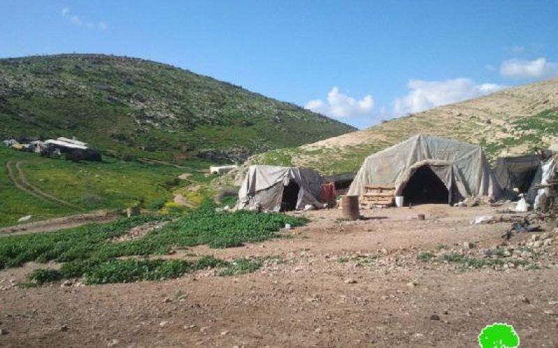 Eviction orders for 16 Bedouin families in Tubas