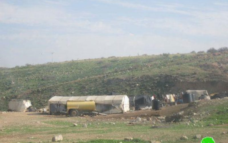 مصادرة أربعة صهاريج لنقل المياه في قرية الجفتلك / محافظة  اريحا