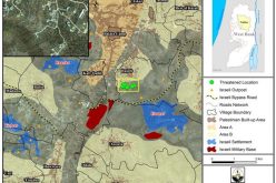 الادارة المدنية الاسرائيلية تصدر أوامر هدم بحق ممتلكات فلسطينية في قرية روجيب