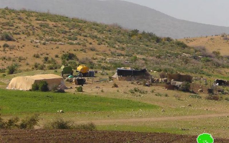 29 Bedouin families ordered to evacuate their residences in Bedouin Khirbets in the Jordan Valleys
