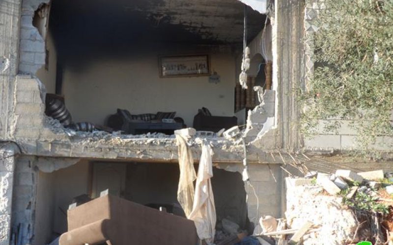 الاحتلال الإسرائيلي يدمر منزلاً في بيرزيت ويغتال ناشطاً بالصواريخ والقذائف