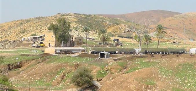 Eviction orders for 35 Bedouin families in the Jordan Valley