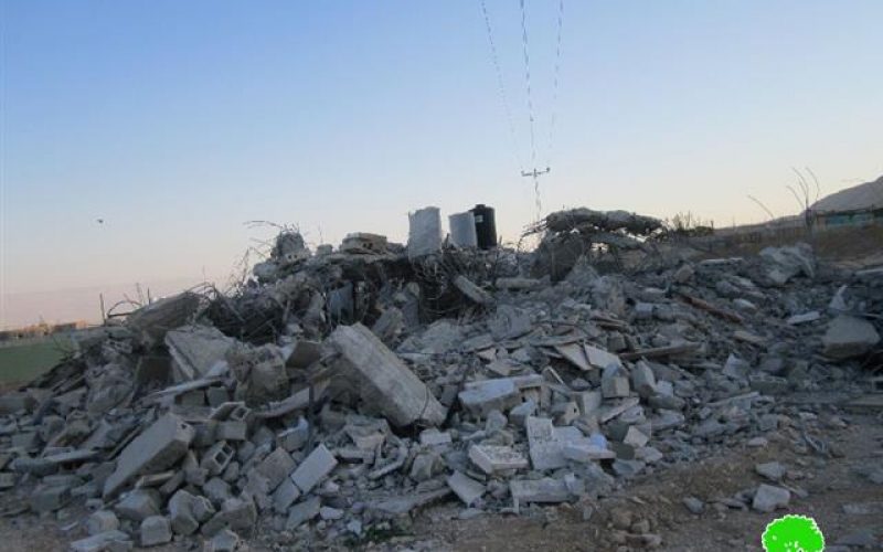 House demolition in Jericho