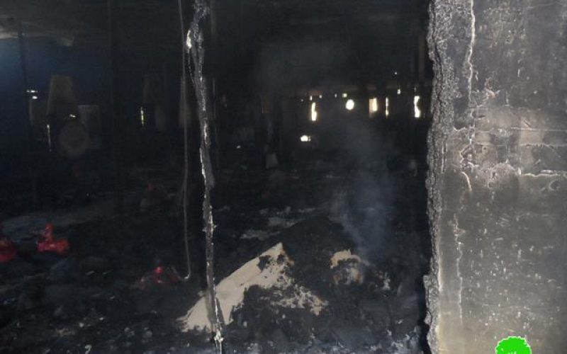 A chicken farm burned down in Madama village