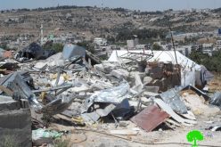 الاحتلال الإسرائيلي يهدم مسكنين وبئراً للمياه  في بلدة الخضر / محافظة بيت لحم