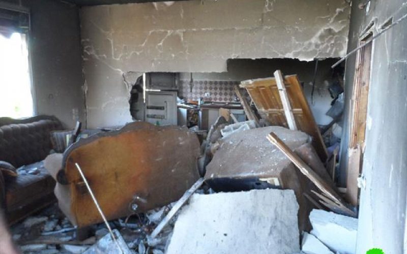 Unrivaled Wave of Attack on Hebron <br> The Israeli Occupation Razes the Homes of the Families of al-Qawasmi and Abu- Eisha