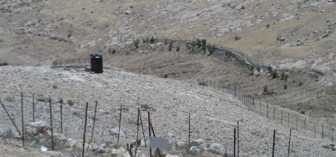 A final notification to dismantle a farm fence in Khirbet Umm el-Khair