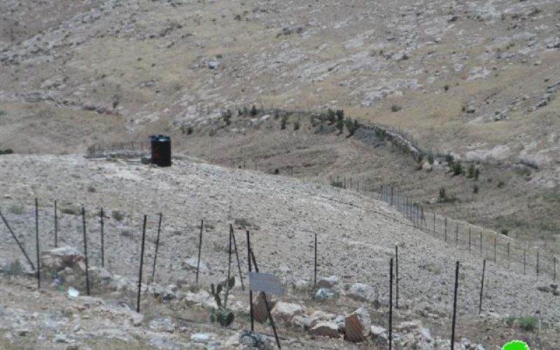 A final notification to dismantle a farm fence in Khirbet Umm el-Khair