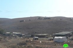 The Israeli occupation Army confiscated three tractors from Khirbet Ibziq