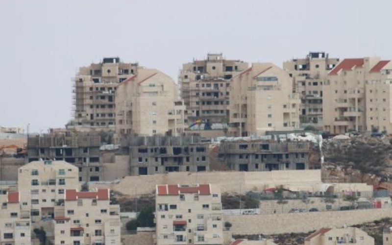 مشاريع استيطانية جديد  لتوسيع المستوطنات الاسرائيلية غير الشرعية المقامة على الاراضي الفلسطينية المحتلة