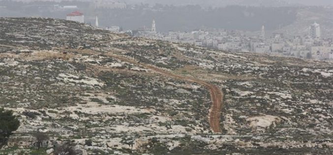 Land Leveling in Khallet Al-Nahle village south of Bethlehem Governorate