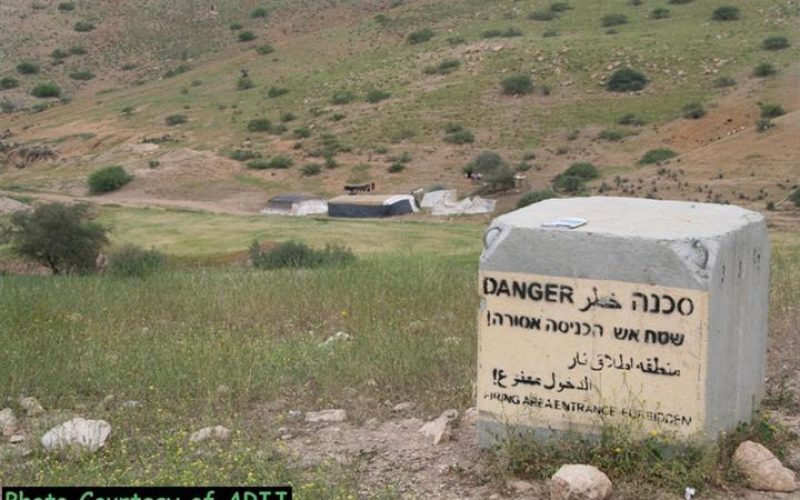 “Another tool to annex more Palestinian Lands” 
Military Extending Order to confine +400,000 dunums as “Closed Military Area”