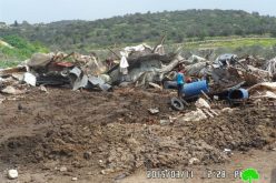 The Israeli occupation demolishes residential structure and a power grid in Jenin