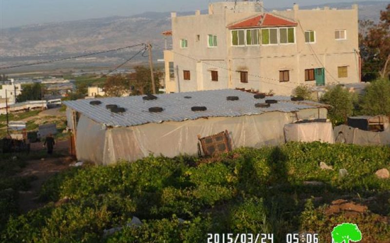 Demolition order on agricultural barracks in the village of Bardala
