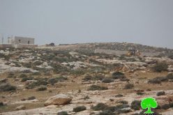 أعمال تجريف و بناء لإنشاء بؤر استعمارية جديدة في قرية كيسان / محافظة بيت لحم