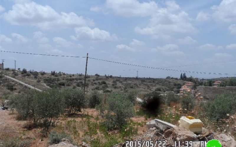 An Israeli company seeks to loot lands from the Salfit village of Masha though forgery