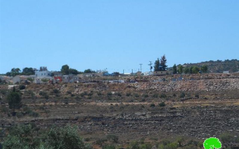 Rachelim colonists take over new area from the Nablus village of Yatma