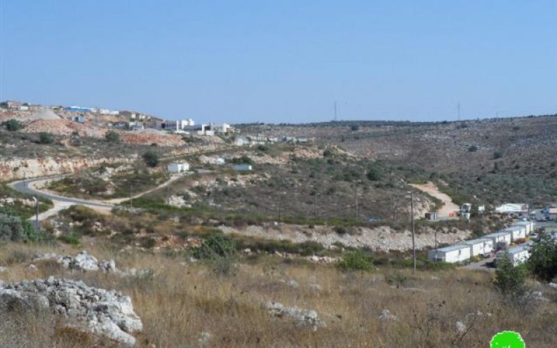 Revava colonists clog water well with rocks and lay down landmarks to open colonial road in Deir Istiya village