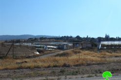 Extending the validity of a land grab on 15 dunums in the Nablus village of Aqraba