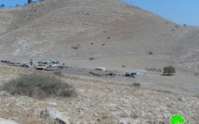 Demolition of agricultural and residential structures in the Palestinian Jordan Valley Al-Ghoor