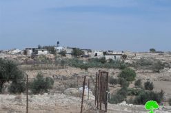 Colonists attack a house in Birin Hamlet in Bani Na’im village