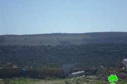 The Israeli Occupation establishes a watchtower in Dhaher Soboh area