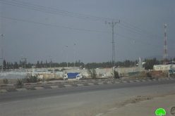 The Israeli occupation takes new measurements to harass Palestinian merchants in the periphery of Al-Jalama checkpoint