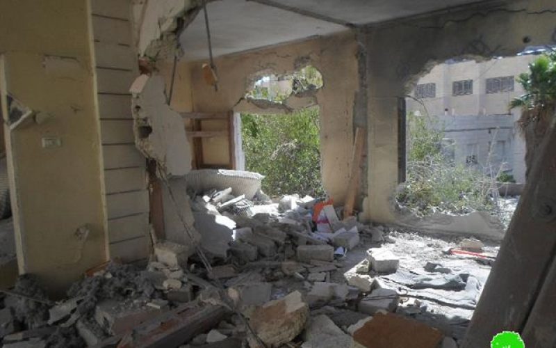 حصيلة الانتهاكات الإسرائيلية للحق الفلسطيني بالأرض والسكن خلال العام 2015