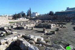 Israeli colonists break into a Roman archeological site west Hebron