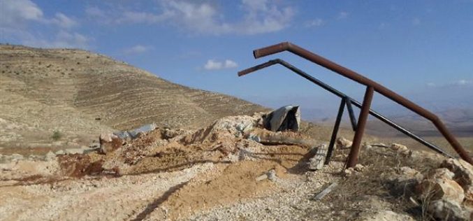 Israeli Occupation Forces demolish number of agricultural structures in Tubas governorate