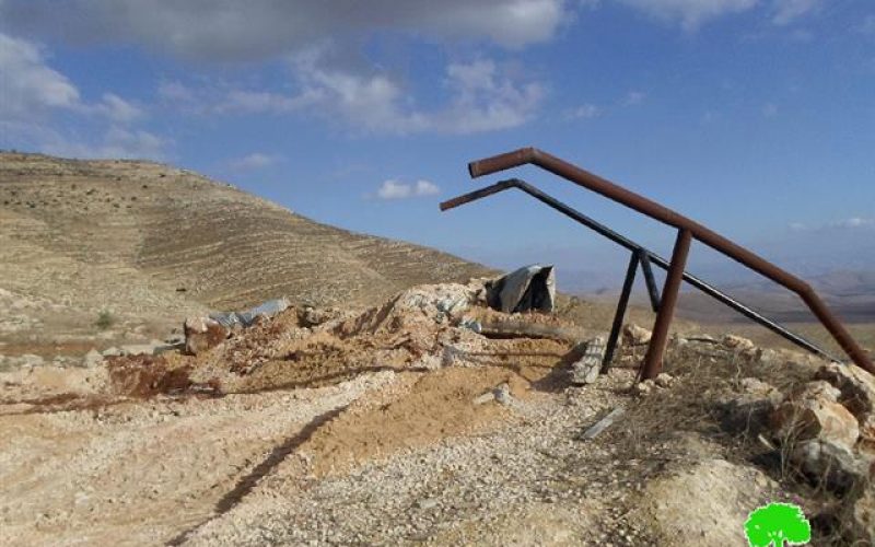 Israeli Occupation Forces demolish number of agricultural structures in Tubas governorate