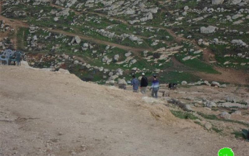 The Israeli Occupation Forces threat Ain Al-Rash-ash hamlet of demolition