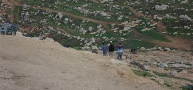 الاحتلال الاسرائيلي يهدد بإزالة ” خربة عين الرشاش” جنوب شرق قرية دوما