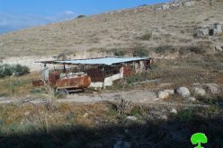 الاحتلال الإسرائيلي يخطر بوقف البناء في 13 منشأة في قرية كردلة