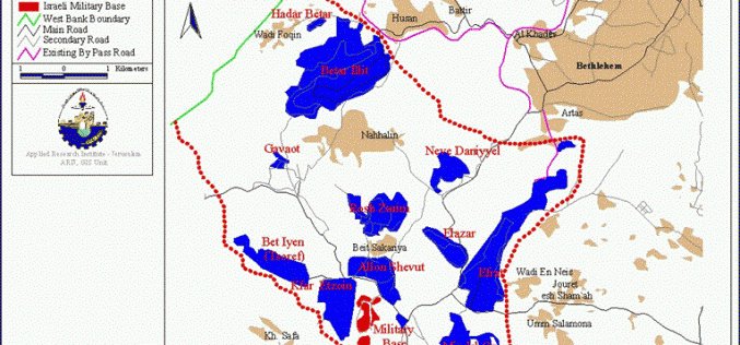 An Overview of the Expansions in the Etzion settlement Block