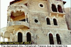 Damages to Palestinian Buildings In Bethlehem