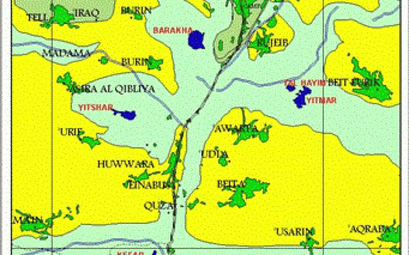 Israeli Colonial Activity in Al Sawiyah Village, Nablus