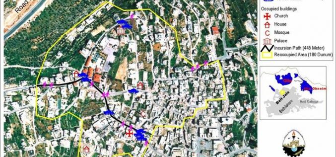 Israeli Forces Re-Occupy Beit Jala