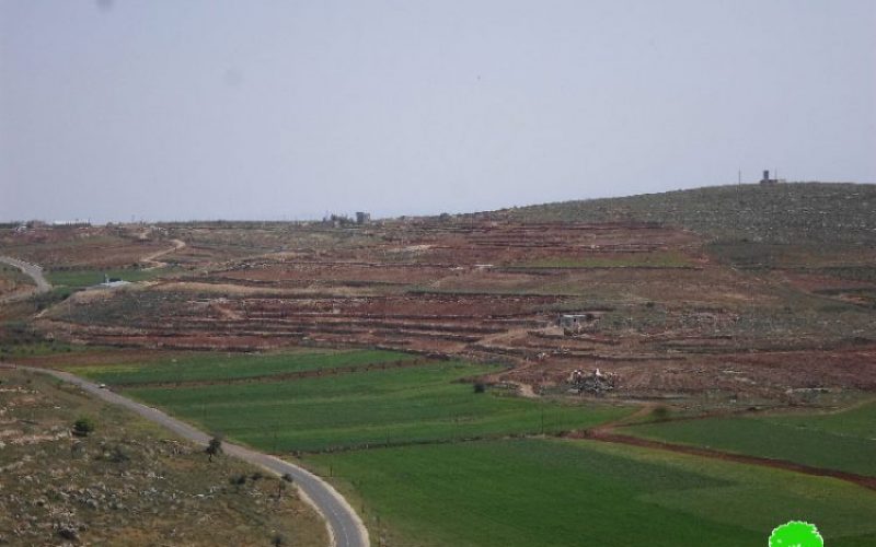 Israeli Occupation Forces demolish fences in Nablus governorate