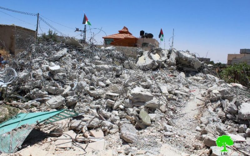 On the claim of “Security Purposes”: Israeli Occupation Forces demolish a house in Hebron governorate