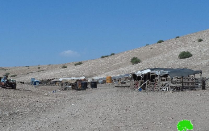 Israeli Occupation Forces confiscate agricultural equipments in northern Jordan Valley (Al-Ghoor)