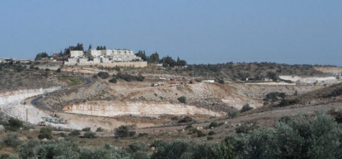 Israeli to establish a new colonial neighborhood  in Elkana colony, west Salfit governorate